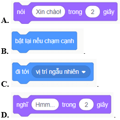 Trắc nghiệm Tin học lớp 4 Kết nối tri thức Bài 16 (có đáp án): Chương trình của em