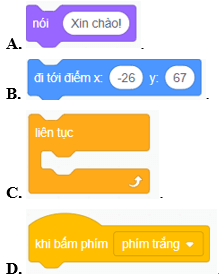 Trắc nghiệm Tin học lớp 4 Kết nối tri thức Bài 16 (có đáp án): Chương trình của em