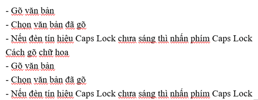 Tin học lớp 5 Cánh diều Bài 2: Thực hành xóa và di chuyển khối văn bản