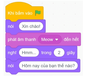 Trắc nghiệm Tin học lớp 5 Cánh diều Bài 5 (có đáp án): Cấu trúc tuần tự