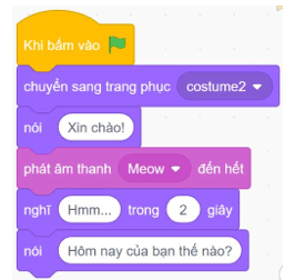 Trắc nghiệm Tin học lớp 5 Cánh diều Bài 5 (có đáp án): Cấu trúc tuần tự