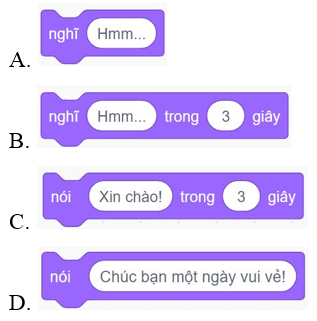 Trắc nghiệm Tin học lớp 5 Cánh diều Bài 5 (có đáp án): Cấu trúc tuần tự