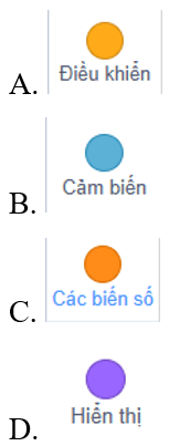 Trắc nghiệm Tin học lớp 5 Kết nối tri thức Bài 14 (có đáp án): Sử dụng biến trong chương trình 