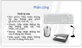 Mở tệp Thanhphanmaytinh.pptx em đã tạo ở Bài 11 và thực hiện theo các hướng dẫn
