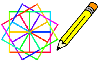 Vòng lặp ở Hình 5 sẽ làm nhân vật vẽ một hình vuông với các cạnh có màu khác nhau.