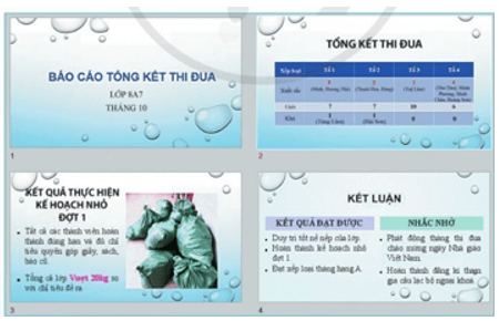 Trắc nghiệm Tin học 8 Cánh diều Bài 7 (có đáp án): Thực hành sử dụng bản mẫu