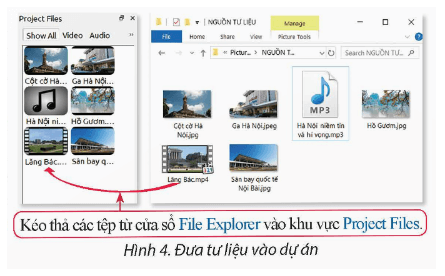Thực hành trên máy tính theo các yêu cầu sau Kích hoạt OpenShot, lưu dự án với tên tệp là Tham Quan Hà Nội.osp