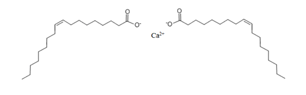 Calcium oleate (C17H33COO)2Ca là gì