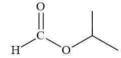 Isopropyl formate HCOOC3H7 là gì