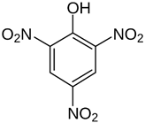 Phân tử khối của 2,4,6-trinitrophenol (picric acid) (chính xác nhất)