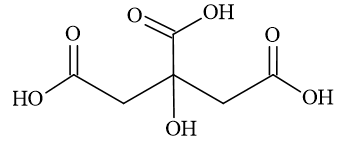 Phân tử khối của Citric acid (chính xác nhất)