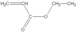 Phân tử khối của Ethyl acrylate (chính xác nhất) (ảnh 1)