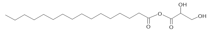 Phân tử khối của Glyceryl monopalmitate (chính xác nhất)