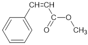 Phân tử khối của Methyl cinnamate (chính xác nhất) (ảnh 1)