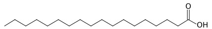Stearic acid C17H35COOH là gì
