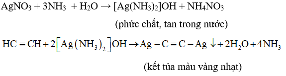 Tính chất hóa học của Axetilen C2H2