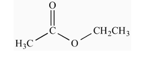 Công thức cấu tạo thu gọn của etyl axetat