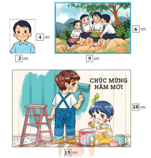 Toán lớp 1 Cùng học để phát triển Thực hành đo độ dài (trang 76)