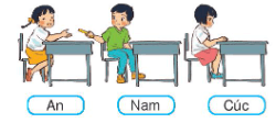 Toán lớp 1 Cùng học để phát triển Vị trí (trang 12)