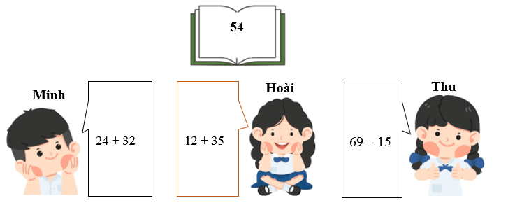 Các phép tính dạng 34 + 23, 57 - 23 lớp 1 (Lý thuyết + 10 Bài tập)