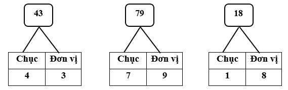 Các số đến 100 lớp 1 (Lý thuyết + 10 Bài tập)