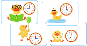 10 Bài tập trắc nghiệm Thực hành xem lịch và giờ lớp 1 (có lời giải)