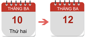 10 Bài tập trắc nghiệm Thực hành xem lịch và giờ lớp 1 (có lời giải)