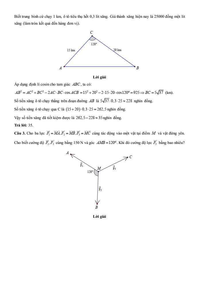 Đề kiểm tra Toán 10 Cánh diều Chương 4 (có lời giải)