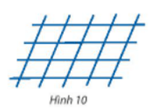Có 4 đường thẳng song song cắt 5 đường thẳng song song khác tạo thành những hình