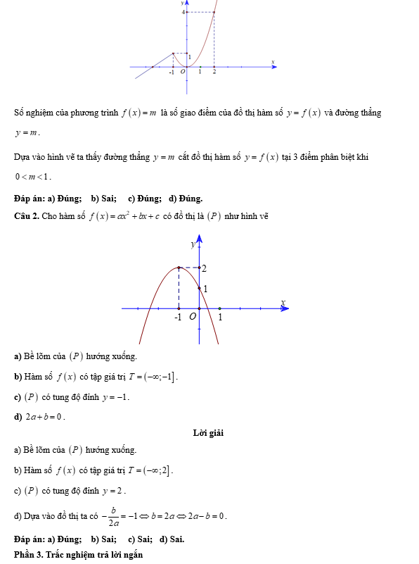 Đề kiểm tra Toán 10 Chân trời sáng tạo Chương 3 (có lời giải)