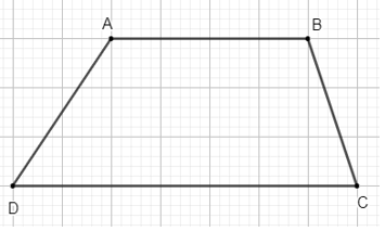 Cho hình thang ABCD có hai đáy là AB và DC. Chứng minh hai vectơ a và b cùng hướng.
