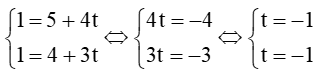 Xét vị trí tương đối của các cặp đường thẳng d1 và d2 trong các trường hợp sau