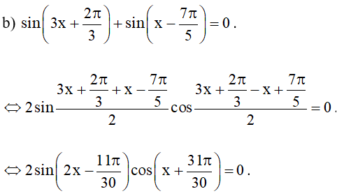 Phương trình lượng giác cơ bản (Lý thuyết Toán lớp 11) | Cánh diều
