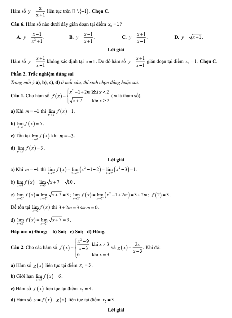 Đề kiểm tra Toán 11 Kết nối tri thức Chương 5 (có lời giải)