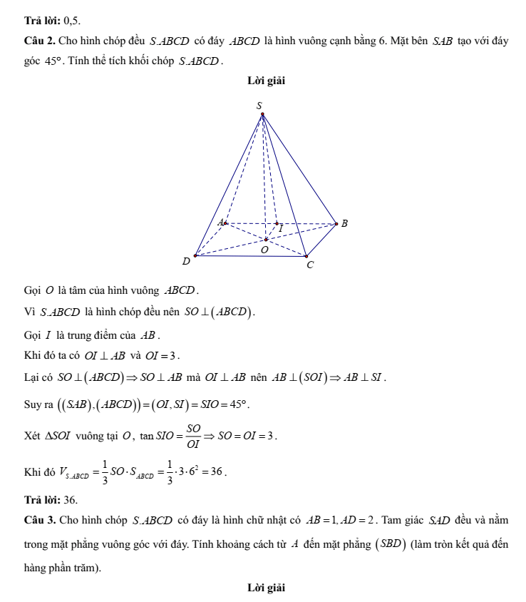 Đề kiểm tra Toán 11 Kết nối tri thức Chương 7 (có lời giải)