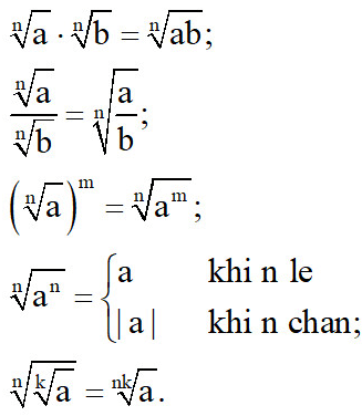 Lũy thừa với số mũ thực lớp 11 (Lý thuyết Toán 11 Kết nối tri thức)