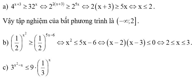 Phương trình, bất phương trình mũ và lôgarit lớp 11 (Lý thuyết Toán 11 Kết nối tri thức)