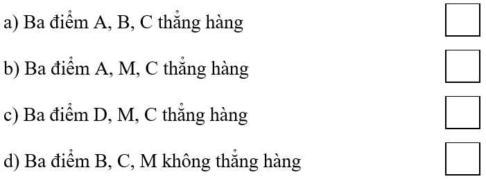 Ba điểm thẳng hàng lớp 2 (Lý thuyết + 10 Bài tập)