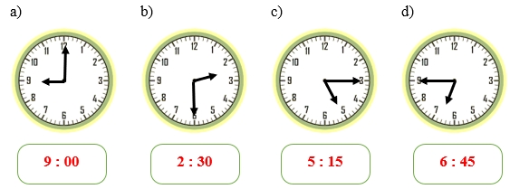 Ngày, giờ lớp 2 (Lý thuyết + 10 Bài tập)