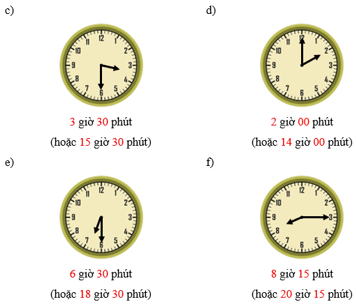 Ngày, giờ lớp 2 (Lý thuyết + 10 Bài tập)