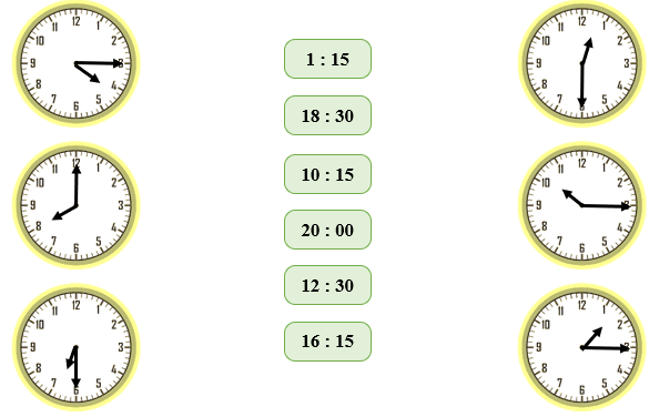 Ngày, giờ lớp 2 (Lý thuyết + 10 Bài tập)