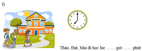 Ngày, giờ lớp 2 (Lý thuyết + 10 Bài tập)