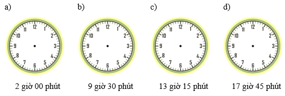 Ngày, giờ lớp 2 (Lý thuyết + 10 Bài tập)