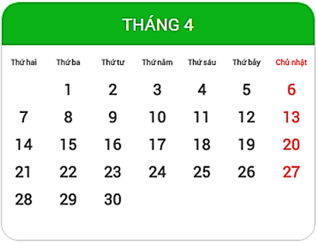 Ngày, tháng lớp 2 (Lý thuyết + 10 Bài tập)