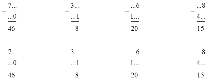 Số bị trừ - Số trừ - Hiệu lớp 2 (Lý thuyết + 10 Bài tập)