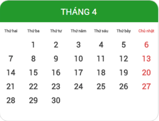 Tháng năm lớp 3 (Lý thuyết + Các dạng bài tập)