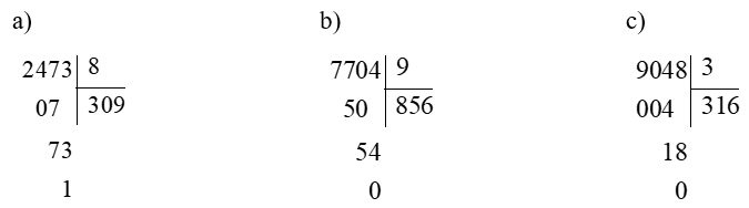 Toán lớp 3 trang 30 Luyện tập | Chân trời sáng tạo