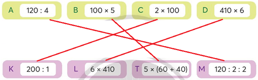 Toán lớp 3 trang 68 Luyện tập | Chân trời sáng tạo