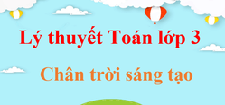 Lý thuyết Toán lớp 3 Chân trời sáng tạo (hay, chi tiết) | Kiến thức trọng tâm Toán lớp 3