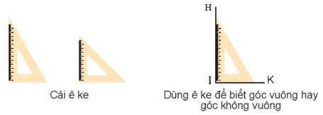 Góc, góc vuông, góc không vuông lớp 3 (Lý thuyết + Các dạng bài tập)